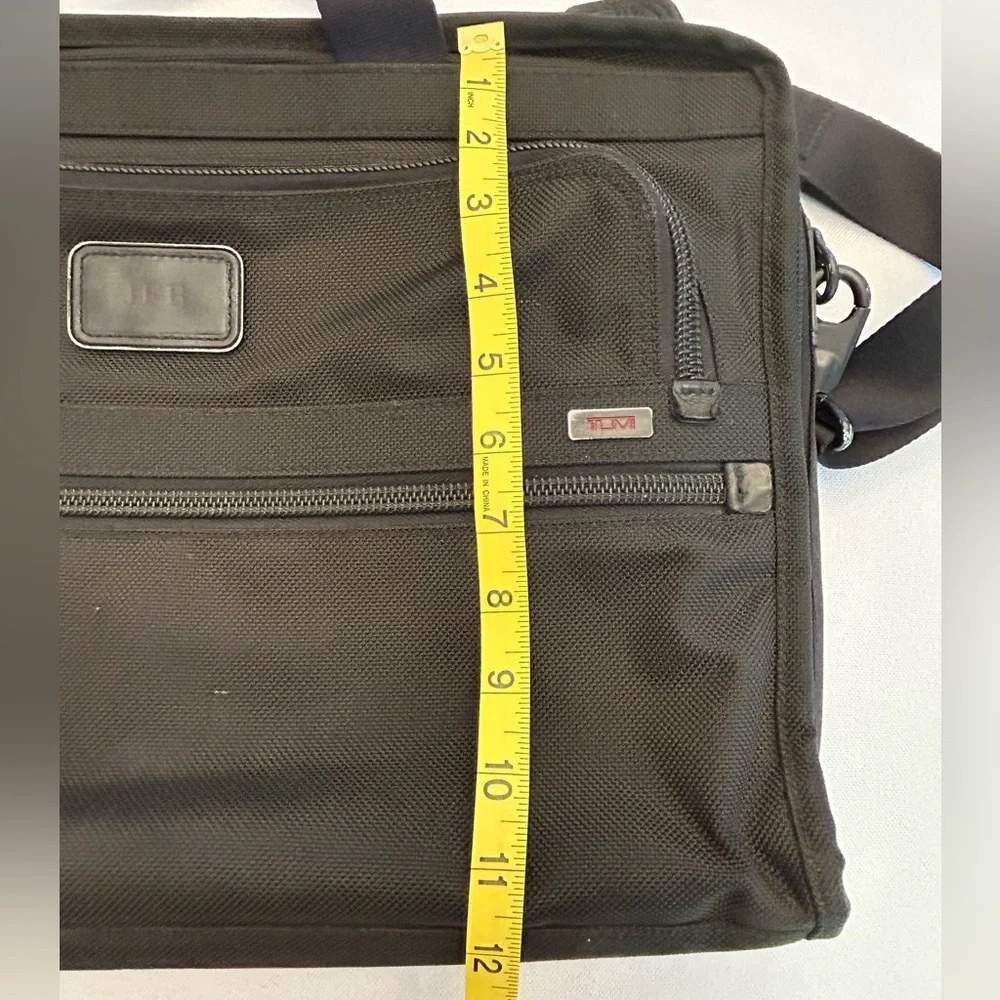 TUMI Alpha Ballistic Nylon Laptop Briefcase Trolley Sleeve 26111DH 12x17x3.5